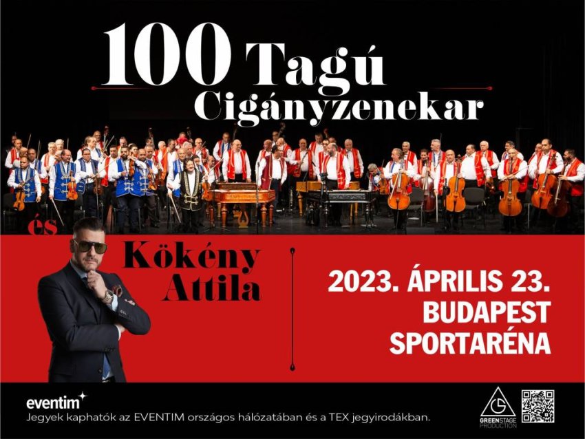 Történelmi koncertre készül Kökény Attila a 100 Tagú Cigányzenekarral