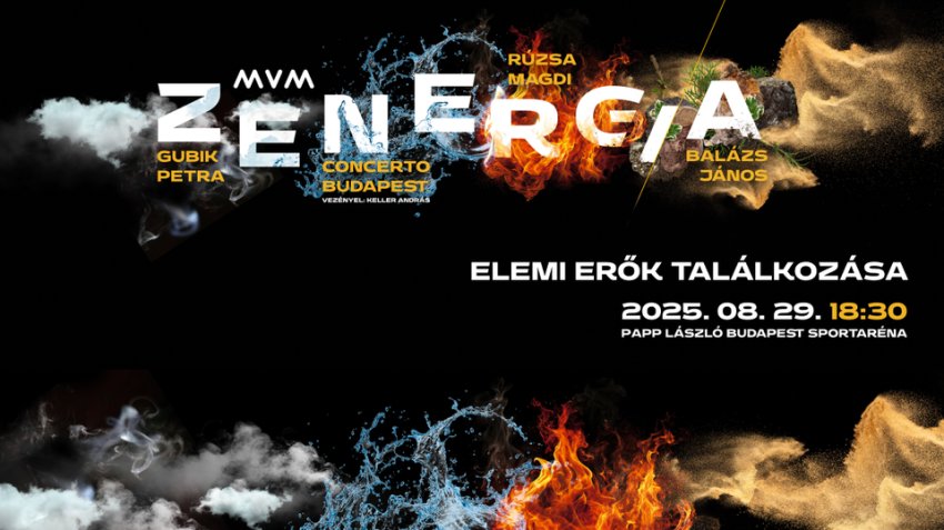 Rúzsa Magdi, Gubik Petra, Balázs János és a Concerto Budapest egy színpadon a Sportarénában