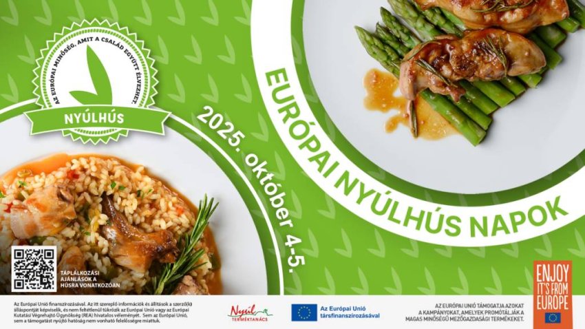 Európai Nyúlhús Napok 2025. október 4-5-én