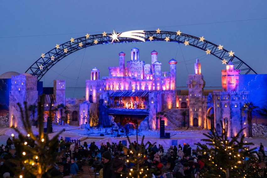 Winterwunder Mörbisch – a világ legnagyobb betlehemi jászola 