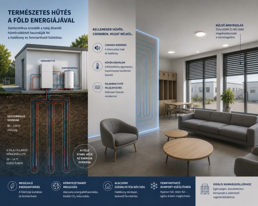 A nyári hőség legyőzése - Innovatív hűtési stratégiák az otthontól a munkásszállóig