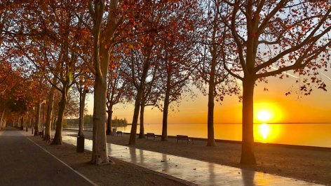 Tagore sétány Balatonfüred