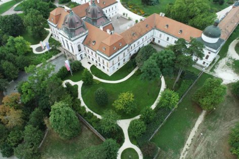 Drónnal térképezték fel a Gödöllői Királyi Kastély parkját