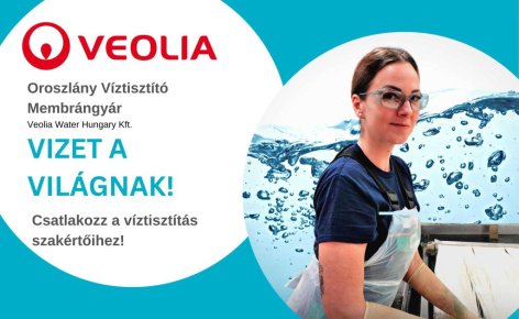 VEOLIA Water Hungary Kft. oroszlányi gyárába munkatársakat keres