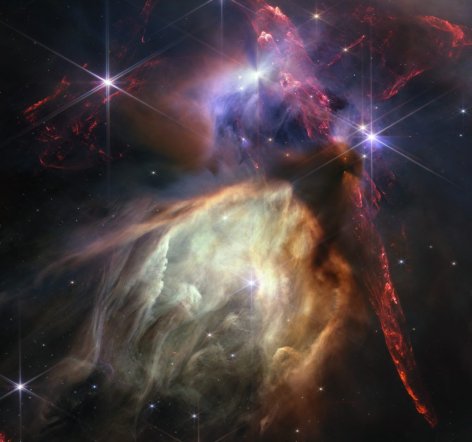 A Naphoz hasonló csillagok születéséről küldött felvételeket a Webb-űrteleszkóp