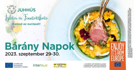 Őszi Bárány Napok szeptember 29-30.-én