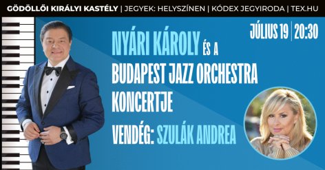 Nyári Károly - csillagfénykoncert a Gödöllői Kastély Díszudvarán