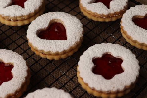 Hagyományos linzerkarika recept