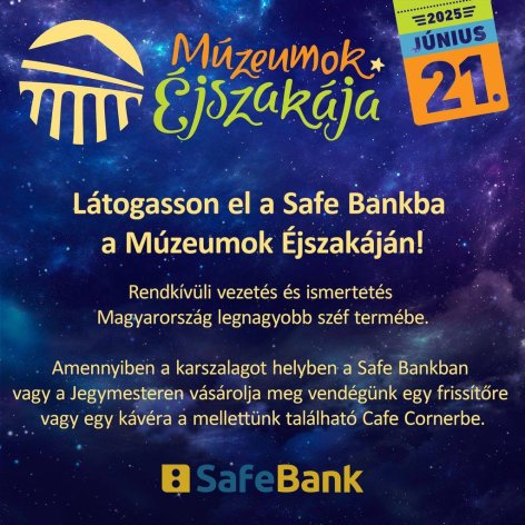 Hamarosan nyit Magyarország legbiztonságosabb széfszolgáltatása