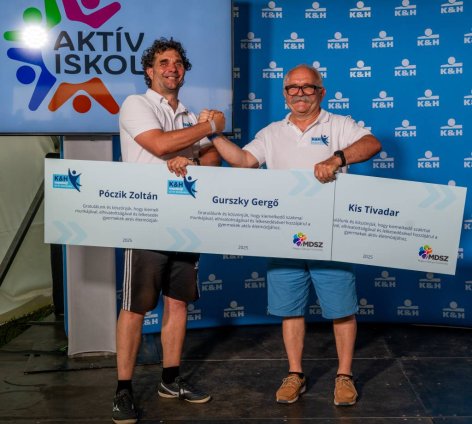 Oroszlányi az év kedvenc fiatal testnevelőtanára