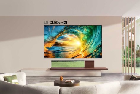 LG OLED evo W6, True Wireless Wallpaper TV