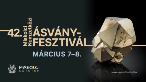 Miskolci Nemzetközi Ásványfesztivál 2026, 2 nap kincsvadászat a Miskolci Egyetemen