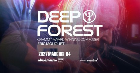 Deep Forest- Eric Mouquet az Aquarium NagyHall színpadán